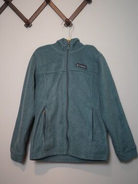 Columbia Kids Teal Zip-Up Fleece Jacket